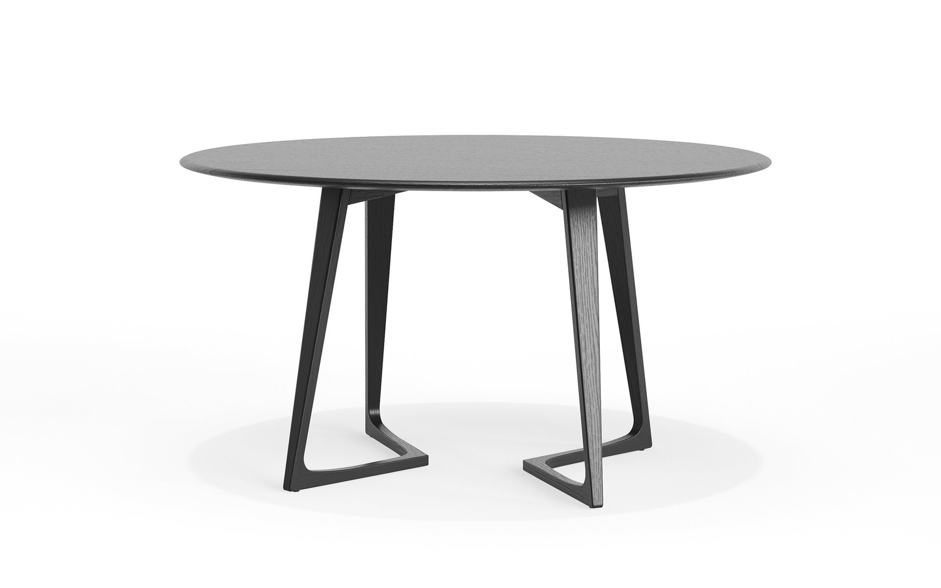 Ronde Tafel Twist Bed Habits graphite black 1